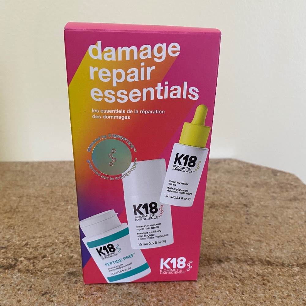 K18 Damage Repair Essentials kit *New*